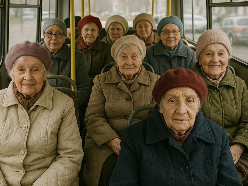 Нейросеть спросили, куда утром едут воронежские бабушки?