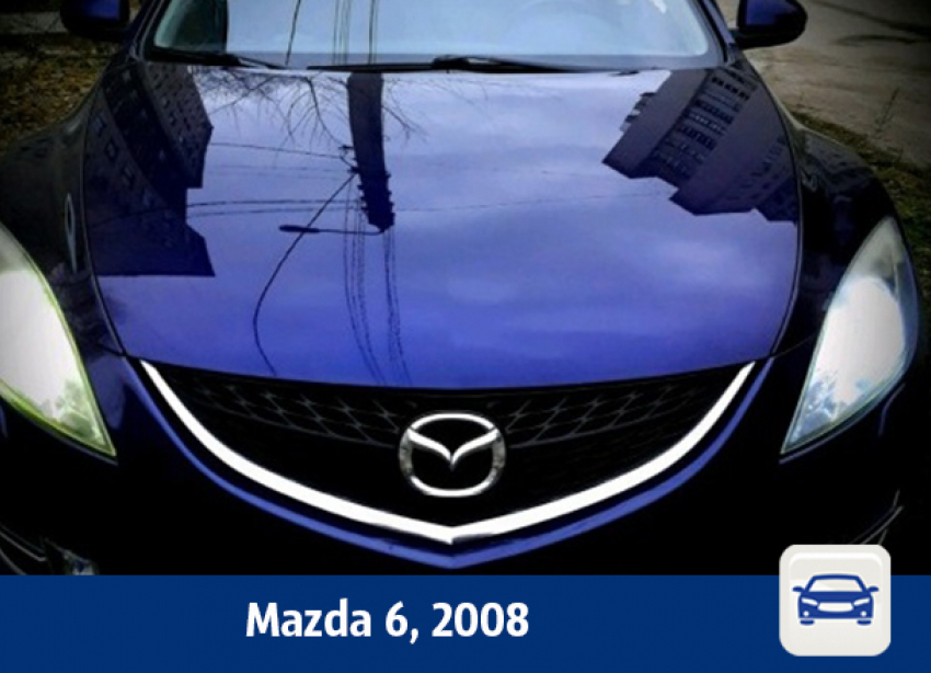 Синяя «Мазда» продается в Воронеже