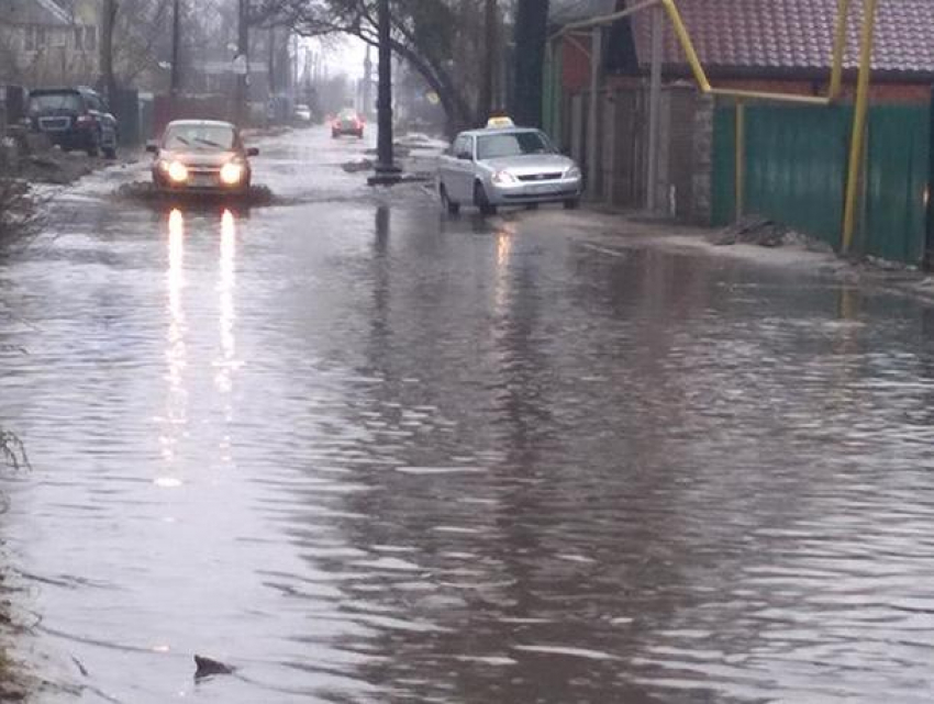 Воронежское Сомово ушло под воду