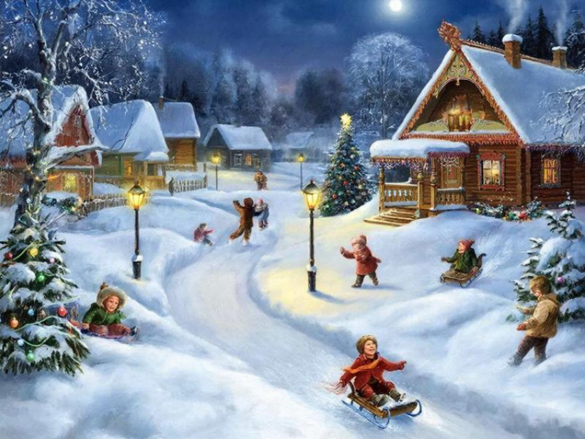 Восторг и снежную сказку подарит воронежцам погода в день Нового года 