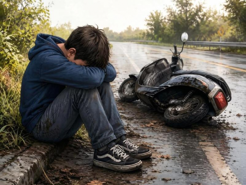 Мальчик на мопеде насмерть сбил пешехода в воронежском селе