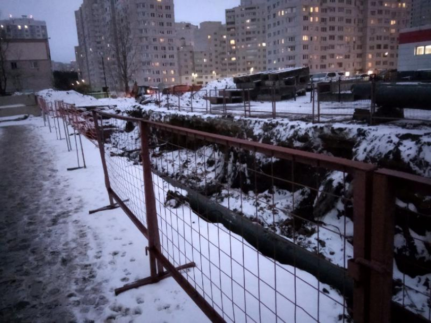 Одна и та же водопроводная труба дважды лопнула в Воронеже за одну неделю 