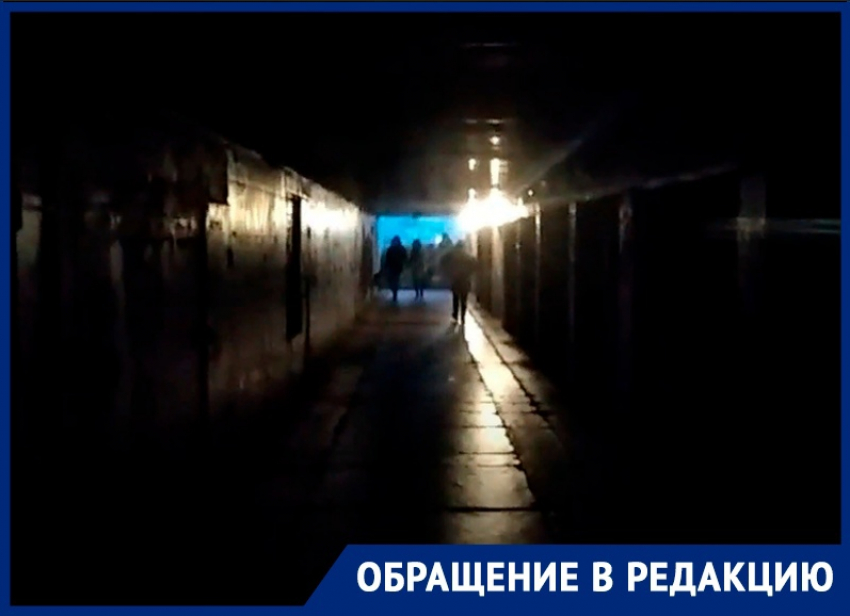 Мрачное подземелье возле воронежского политеха сняли на видео