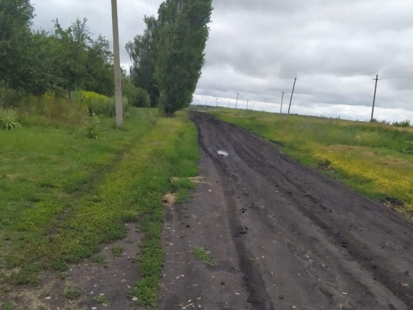 Тотальное бездорожье показали на фото в селе под Воронежем 