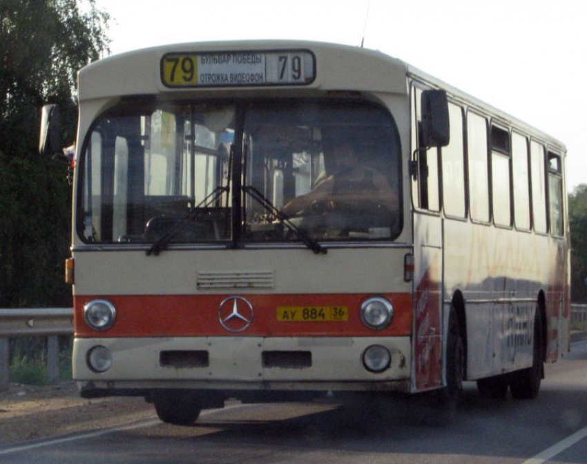 Воронежский автобус №79 изменит свой маршрут