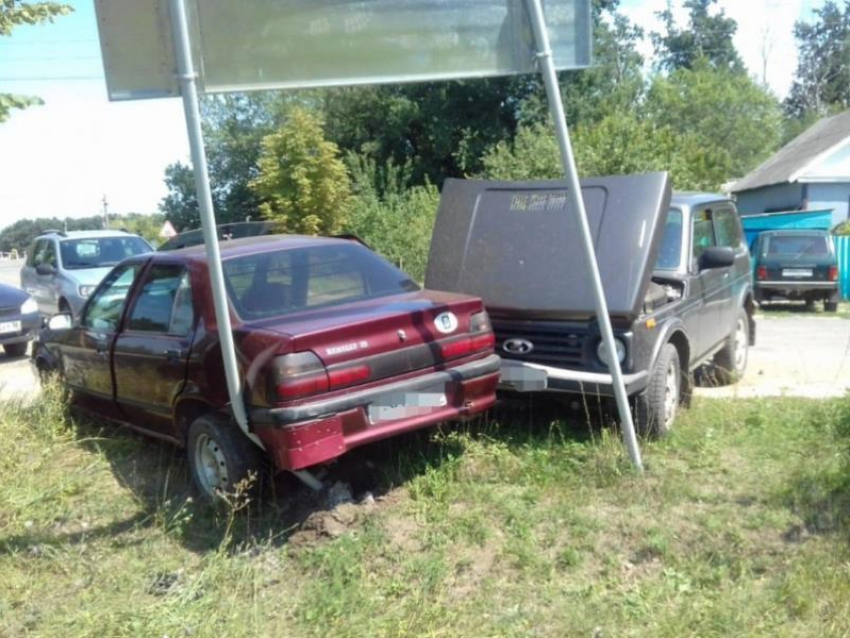 Опубликованы снимки ДТП с пострадавшей двухлетней девочкой в Воронежской области 