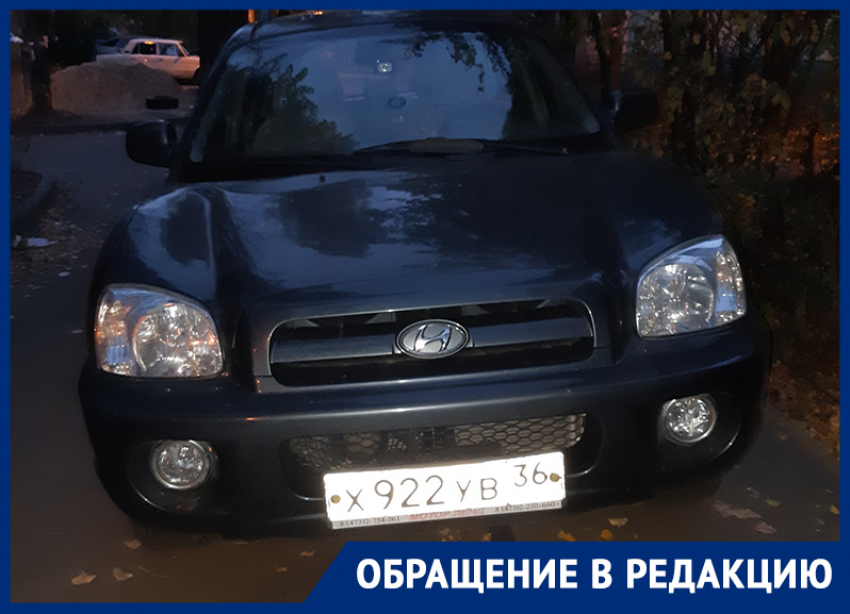 Автомобилист настроил против себя соседей при помощи царской парковки в Воронеже