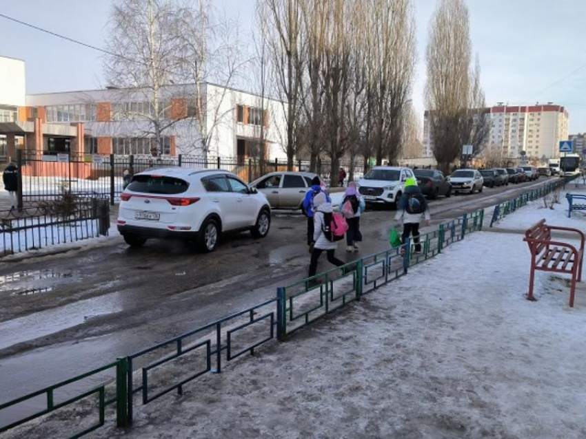 Воронежцы просят обезопасить детей у школы в Тенистом 