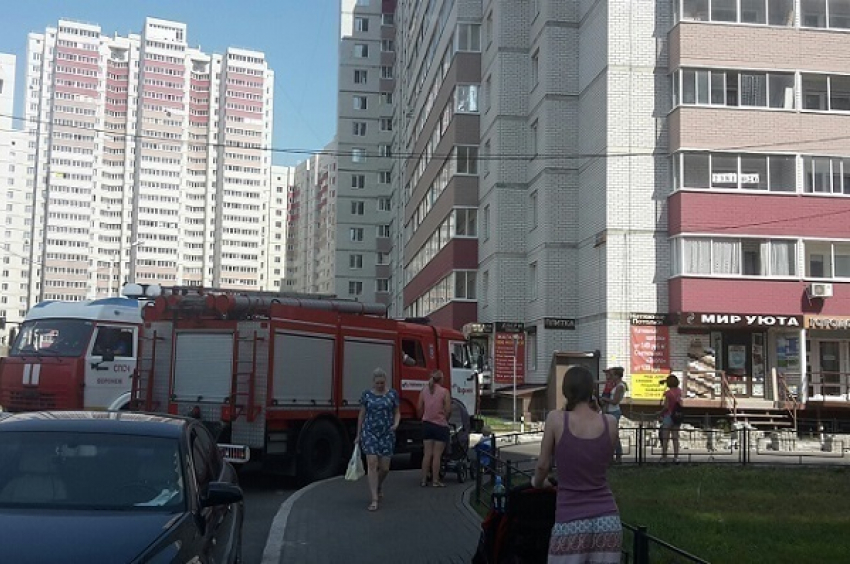 Четыре пожарных расчета примчались тушить пыль от болгарки в воронежской многоэтажке