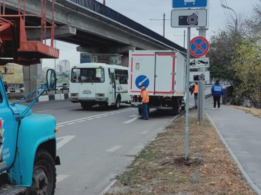  Выделенная полоса для маршруток заработает с 20 октября в Воронеже