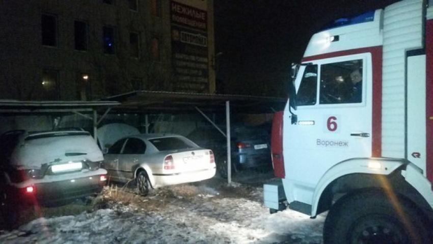  В Воронеже сгорел автомобиль лидера «Дорожного контроля» из-за поджога