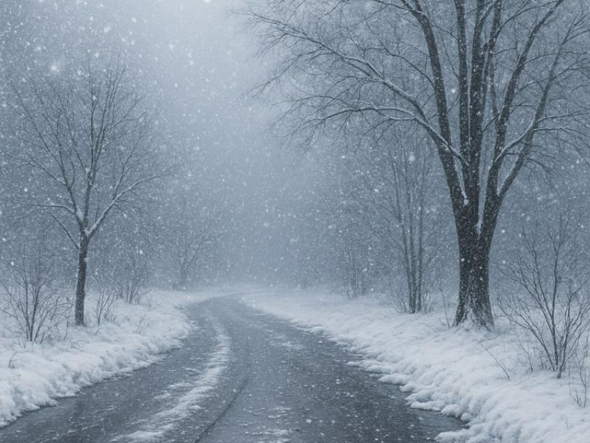 Метель, ветер и гололедица вызвали желтый уровень погодной опасности в Воронежской области