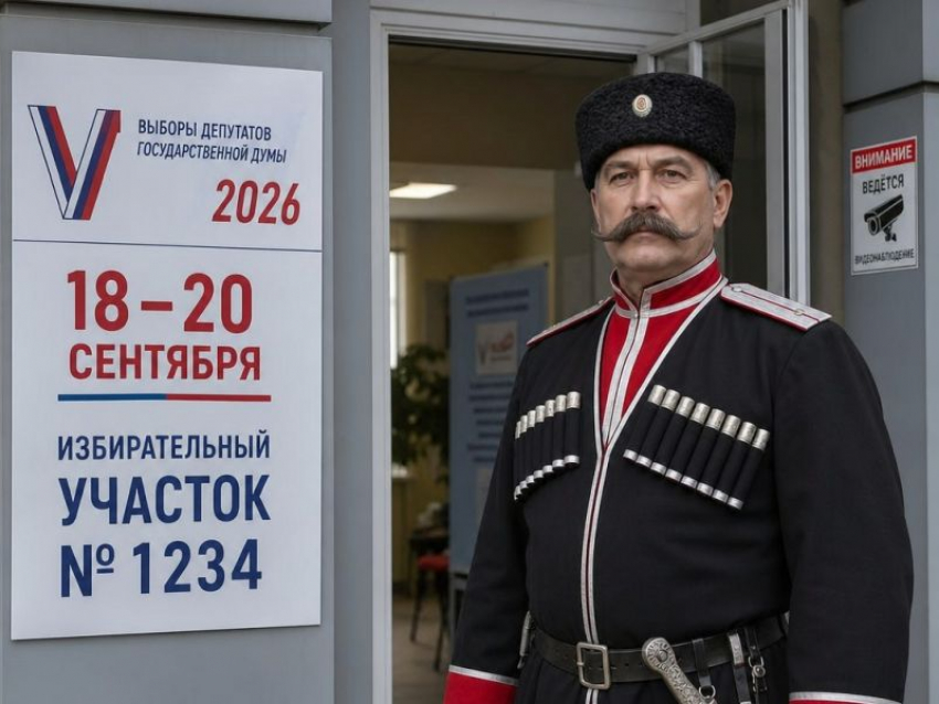 Казаки будут охранять избирательные участки на выборах в Госдуму в Воронежской области