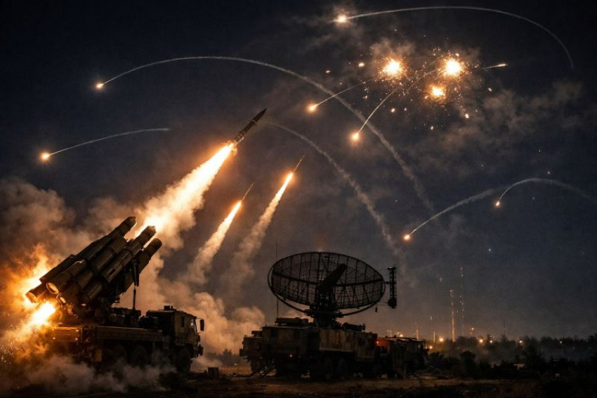 Обломки БПЛА повредили сельхозтехнику и вызвали пожар в Воронежской области