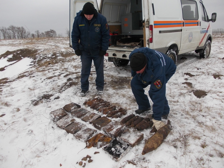 140 кг тротила времен ВОВ нашли в Воронежской области