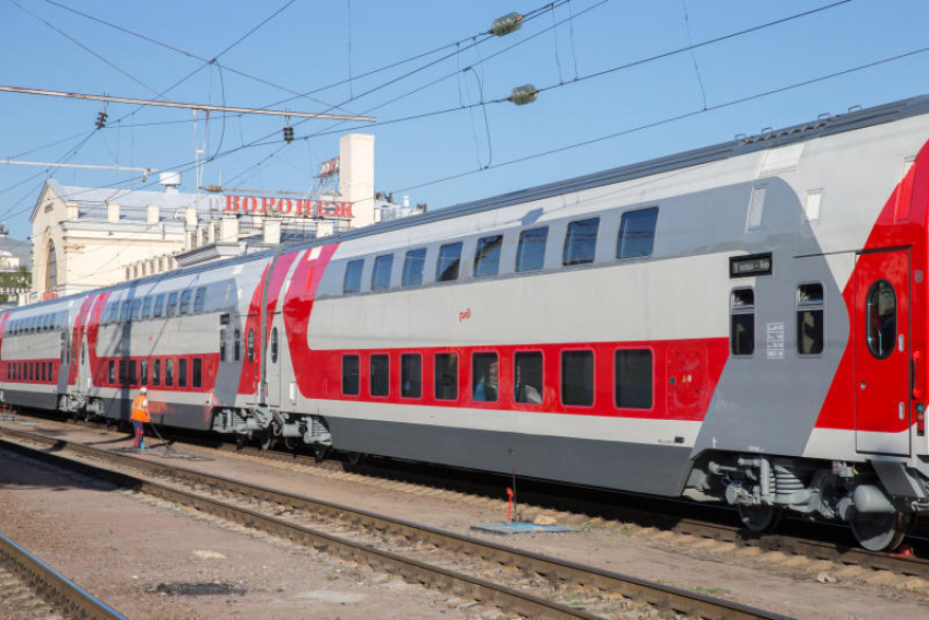 С 1 июля между Москвой и Воронежем запустят второй двухэтажный дневной поезд