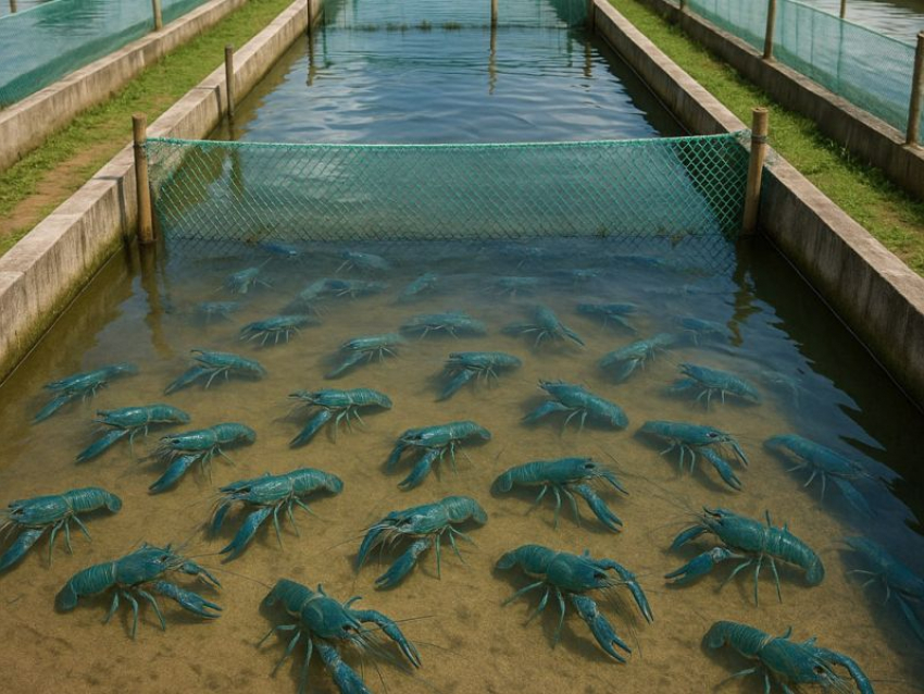 Акваферма по разведению австралийских раков подешевела до 100 млн рублей под Воронежем