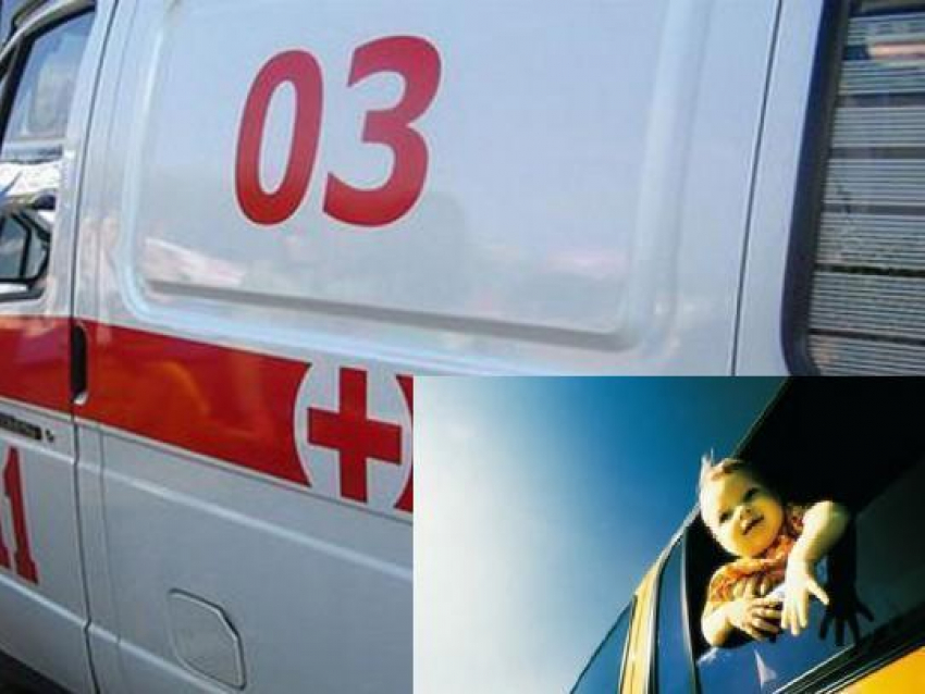 В Воронежской области 2-х летняя девочка попала в больницу после ДТП