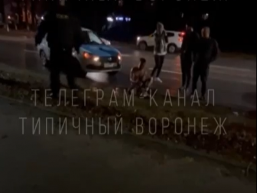 Полуголый дебошир устроил ночной переполох в Воронеже 