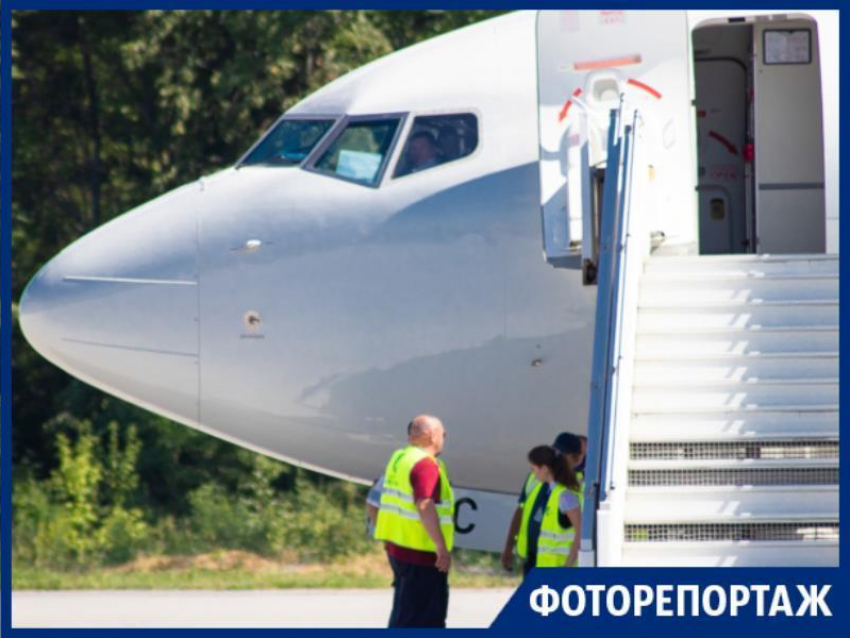 Как прошел запуск первого рейса в Анапу из Воронежского аэропорта
