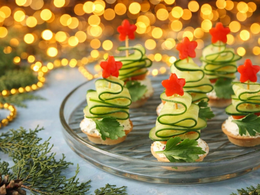 Что приготовить к Новому году: тарталетки с сыром