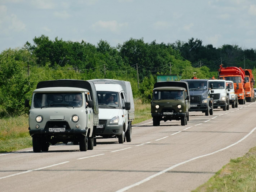 Сколько гуманитарной помощи до ЛНР добралось через Воронеж, подсчитали таможенники