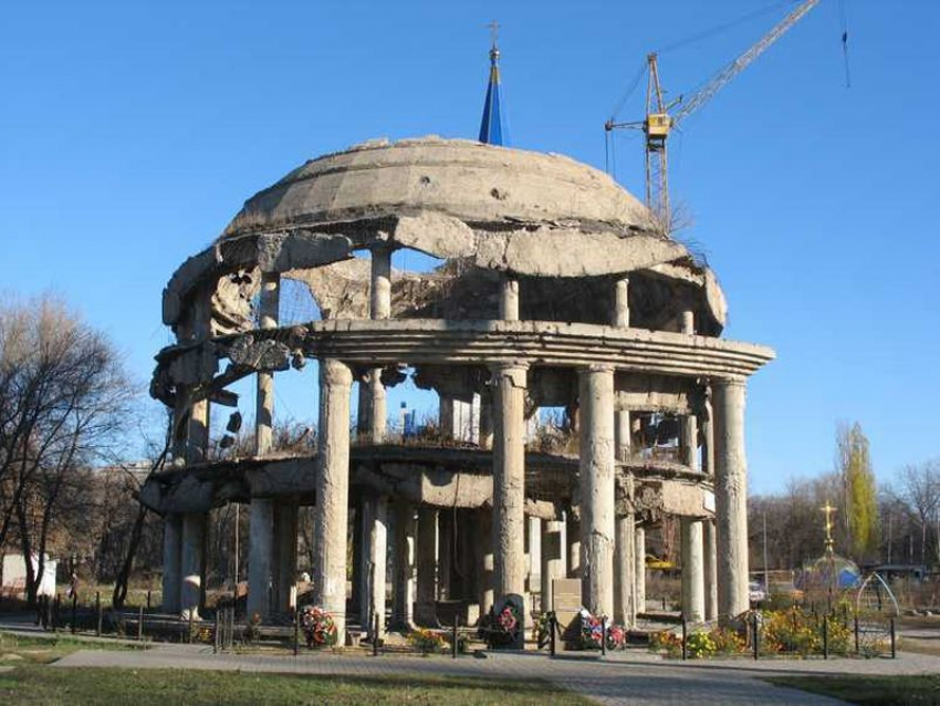 В Воронеже завершилась консервация памятника войны Ротонды