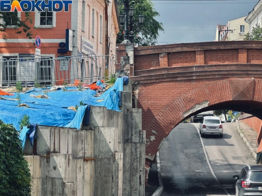 Власти не нашли денег на продолжение ремонта Каменного моста в Воронеже