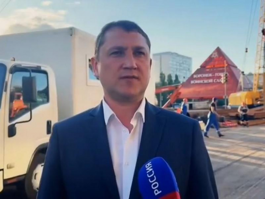 РВК-Воронеж: часть работ нельзя делать ночью на месте обвала земли у Памятника Славы