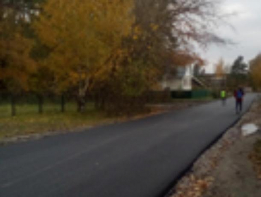 Мэрия Воронежа похвалилась дорогой за 7,5 млн рублей