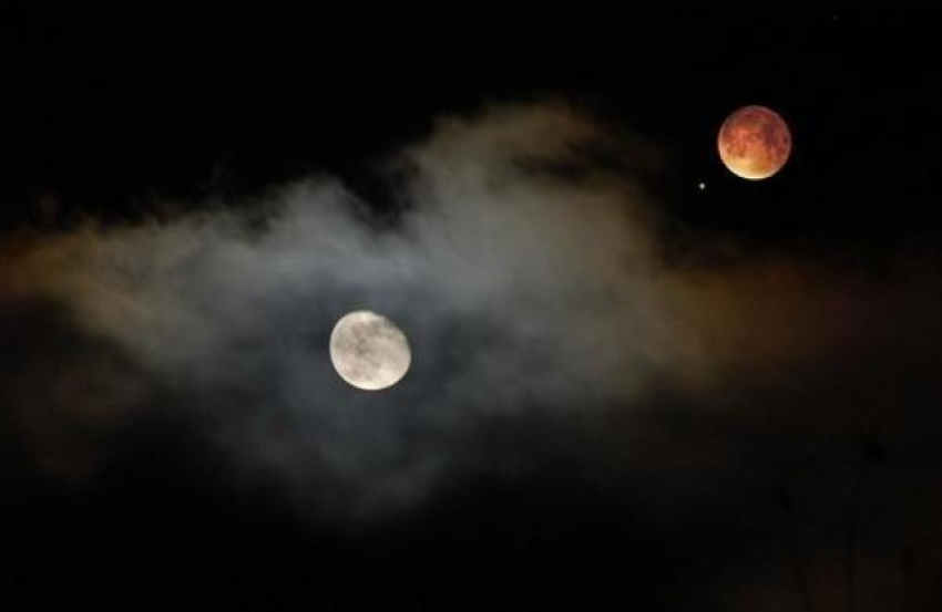 Воронежцы 14 июля смогут увидеть соединение Луны и Марса