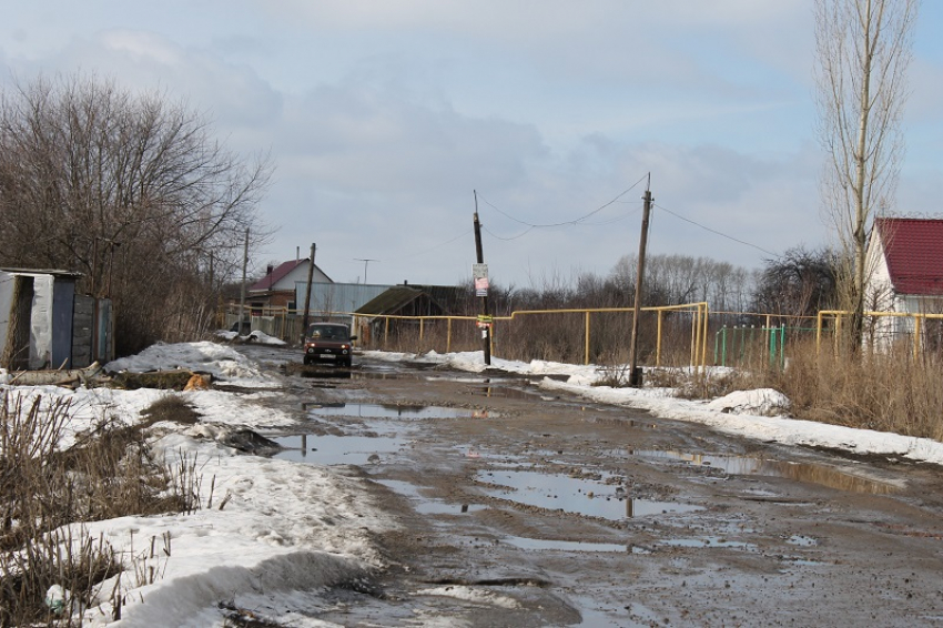 Воронежское село лишат самых убитых дорог