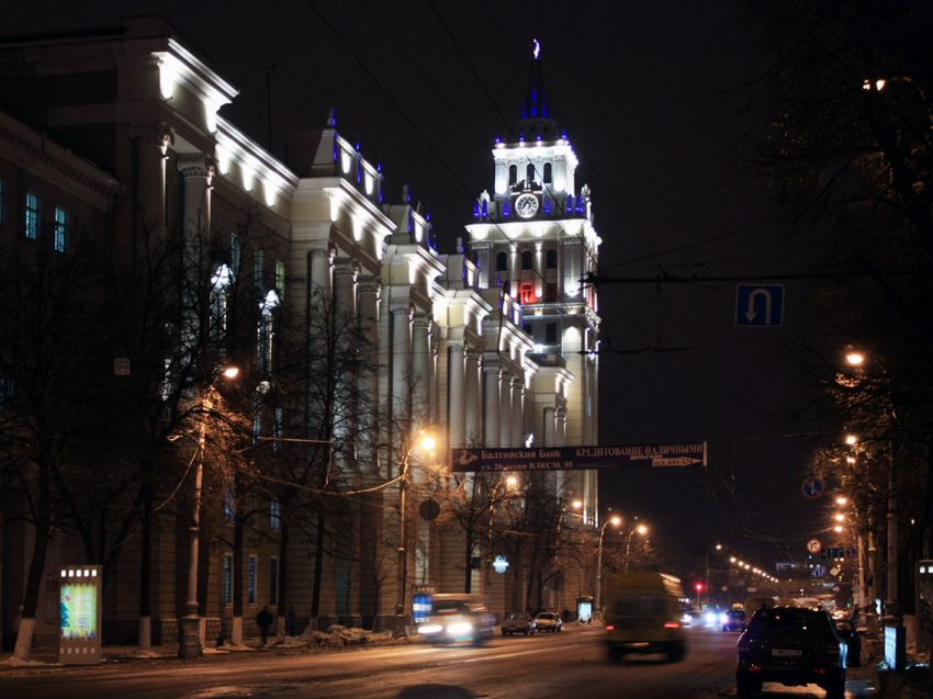 Воронежец предупредил о вечерней автоподставе на проспекте Революции