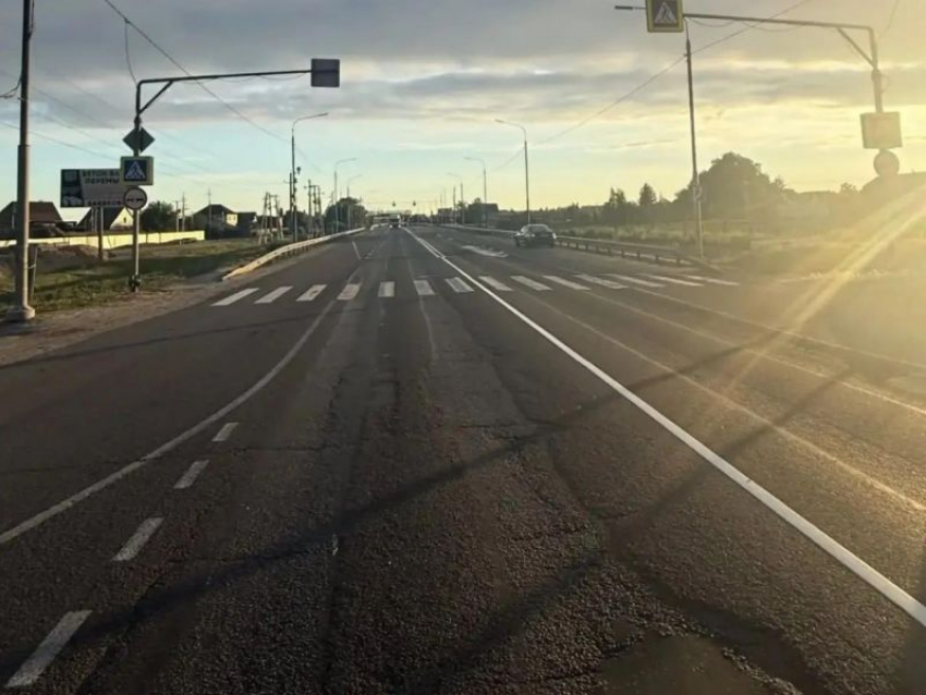 Автомобиль сбил двух маленьких девочек на пешеходном переходе под Воронежем