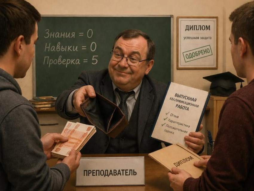 Пустоту в кошельках дарил студентам вместо знаний преподаватель воронежского колледжа