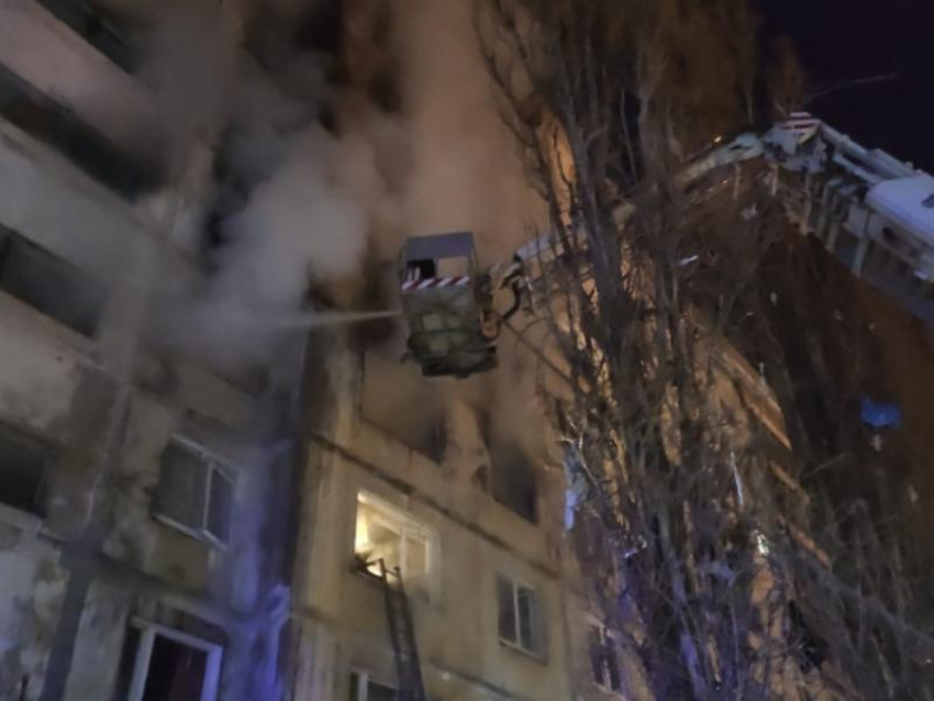 Опубликовано видео последствий взрыва на Хользунова в Воронеже