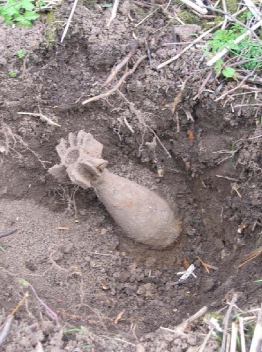 В Воронеже нашли минометную мину рядом со студенческим городком ВПИ