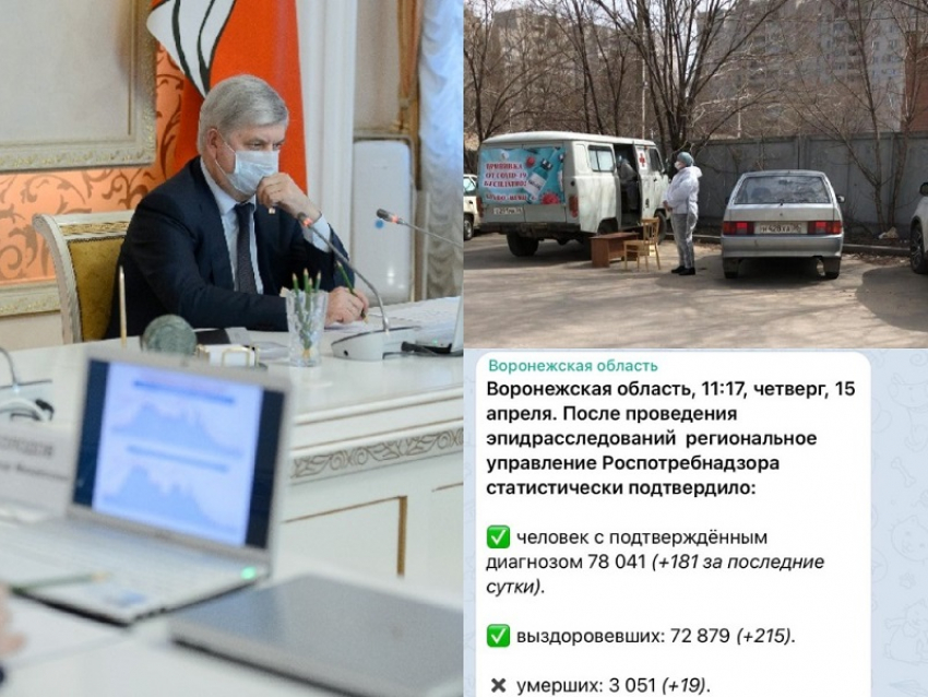 Коронавирус в Воронеже: +181 зараженный, 19 смертей и усиление контроля за масочным режимом 
