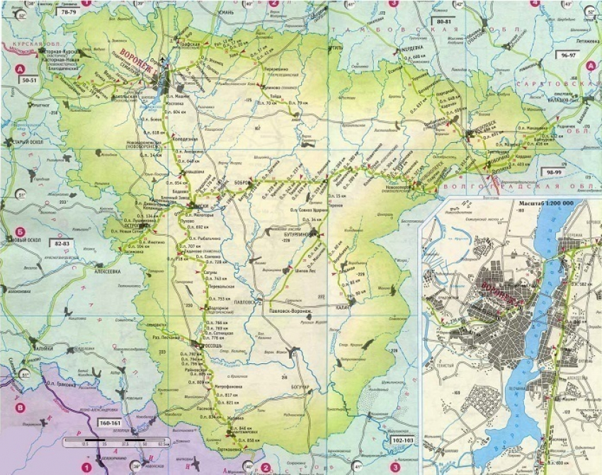 В Воронежской области самые отсталые — Эртильский, Петропавловский и Поворинский районы
