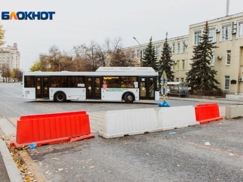  Изменены временные маршруты автобусов для объезда «Работницы» в Воронеже