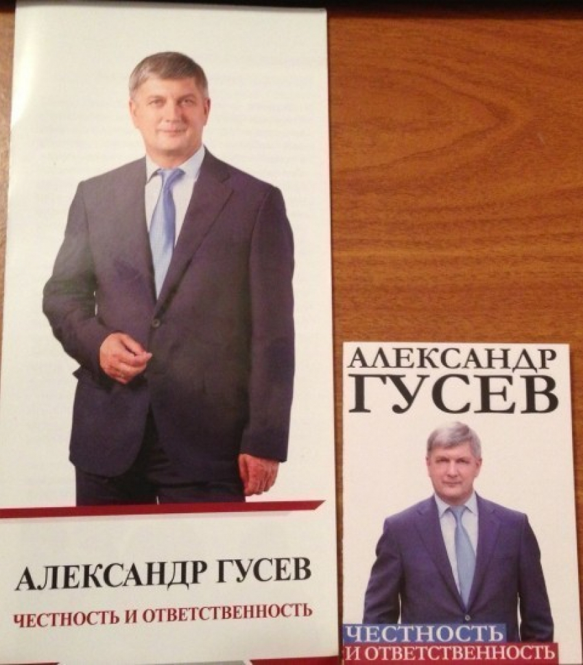 За кандидата в мэры Воронежа Александра Гусева агитируют в овощных киосках
