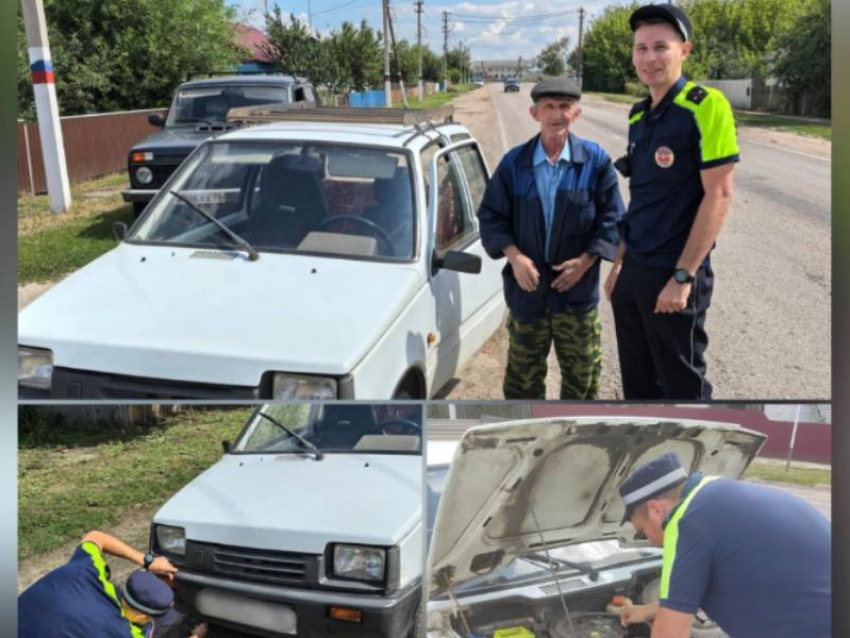 Полицейские помогли воронежцу выбраться из трудной ситуации