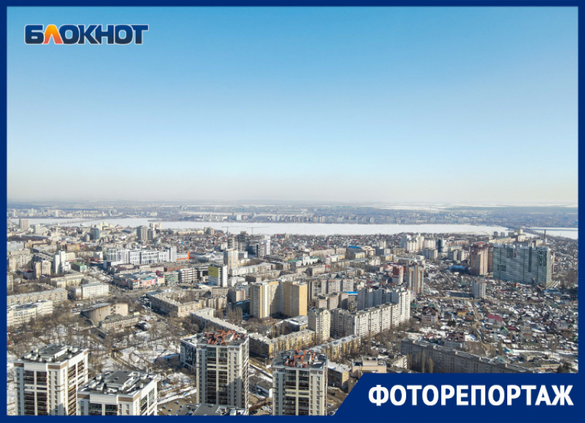 Воронеж просыпается от зимней спячки — как это выглядит с высоты птичьего полёта