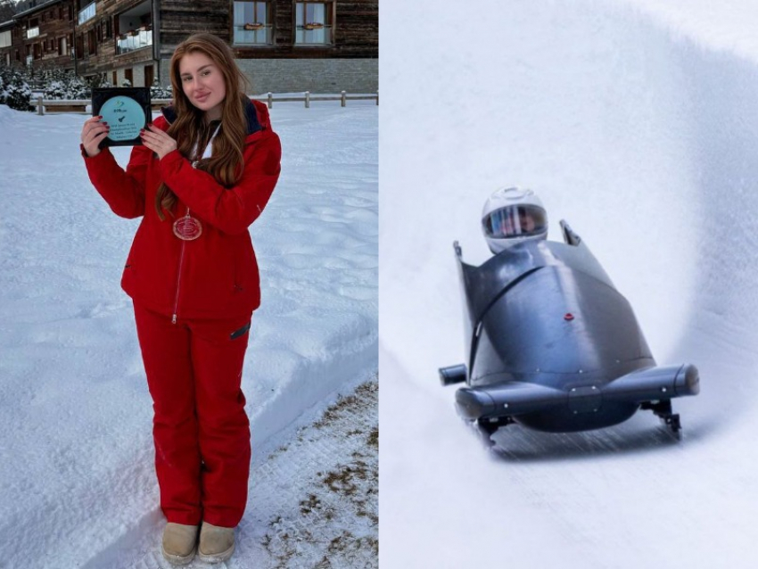 Юная бобслеистка-красавица из Воронежа Степушкина громко заявила о себе на весь мир