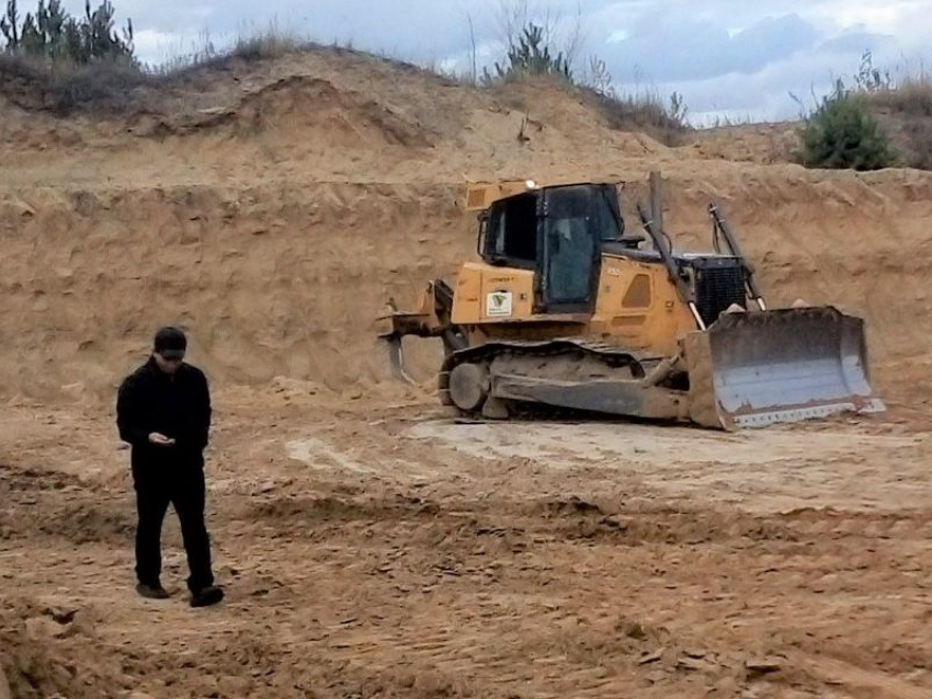 Очередной незаконный карьер нашло минприроды в Воронежской области