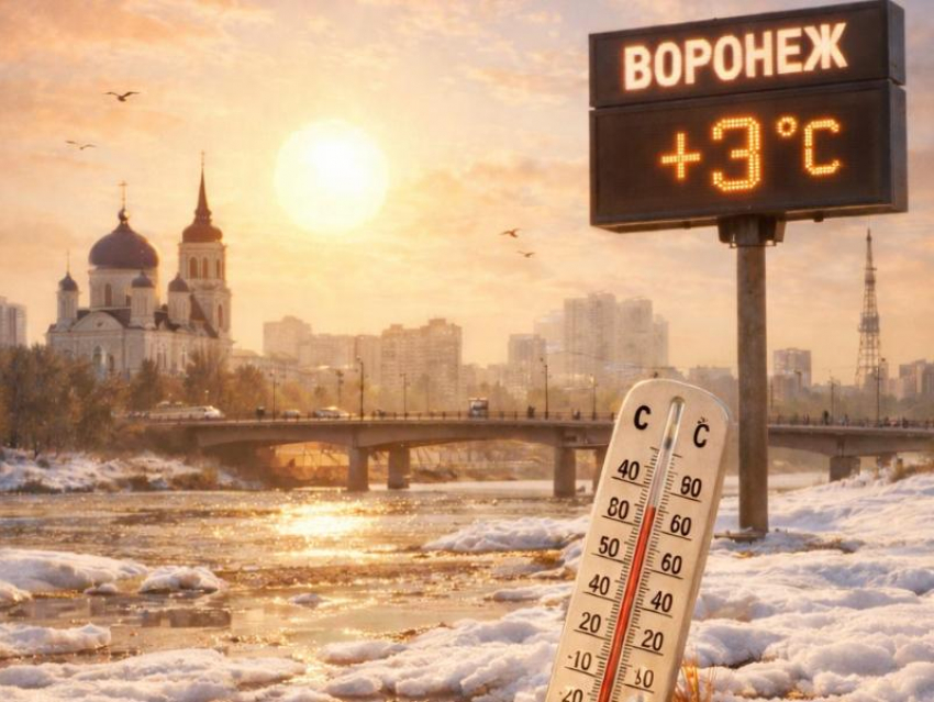 Весна близко: скромный плюс придет в Воронежскую область 