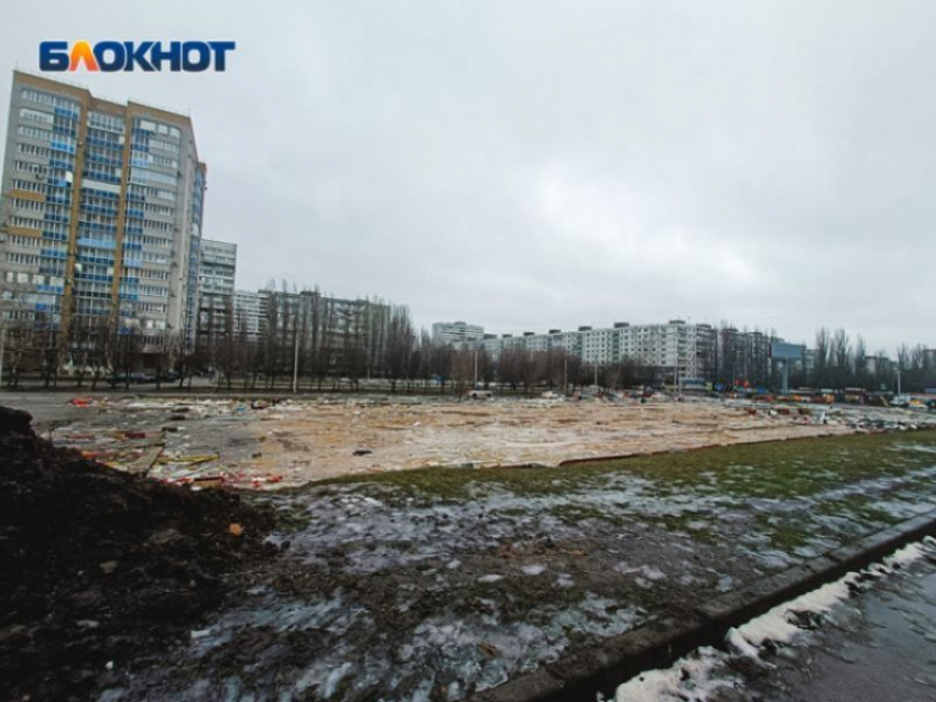 Сменились планы по земле, где располагался каток «Северное сияние» в Воронеже