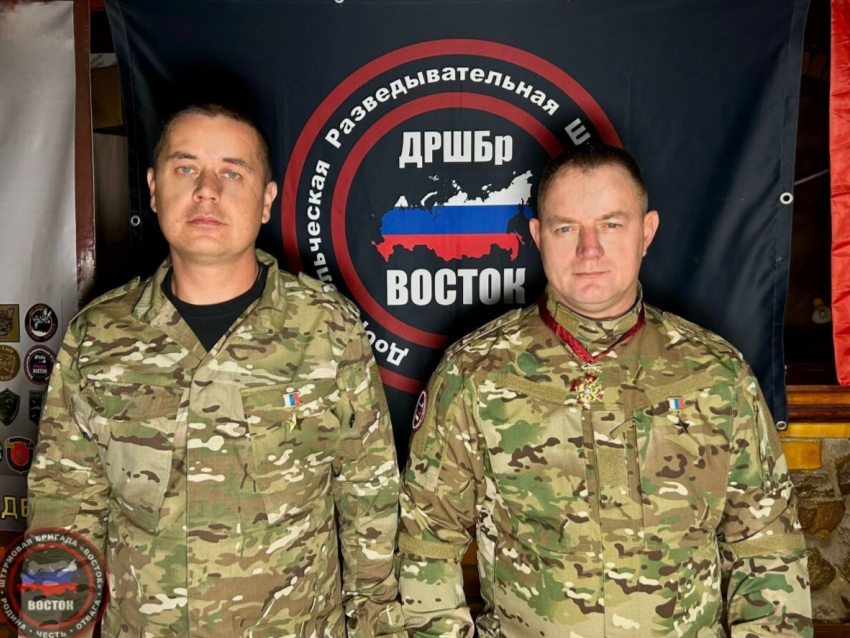 Воронежский командир с позывным «Зомби» получил высокую государственную награду