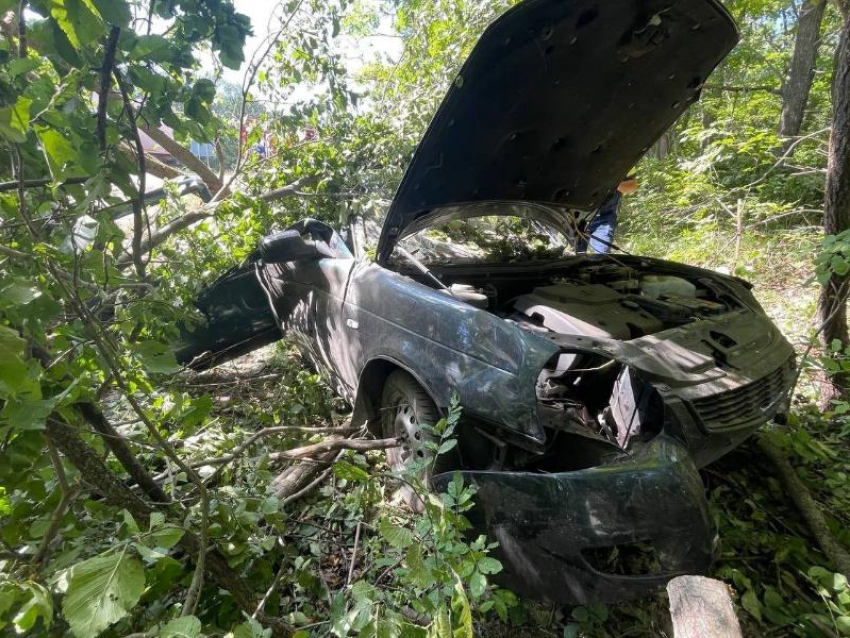 Три человека попали в больницу после ДТП на воронежской трассе