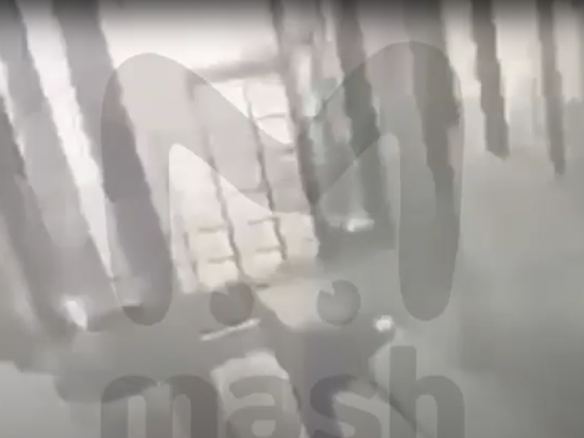 Взрыв в лискинском полицейском участке сняли на видео изнутри 